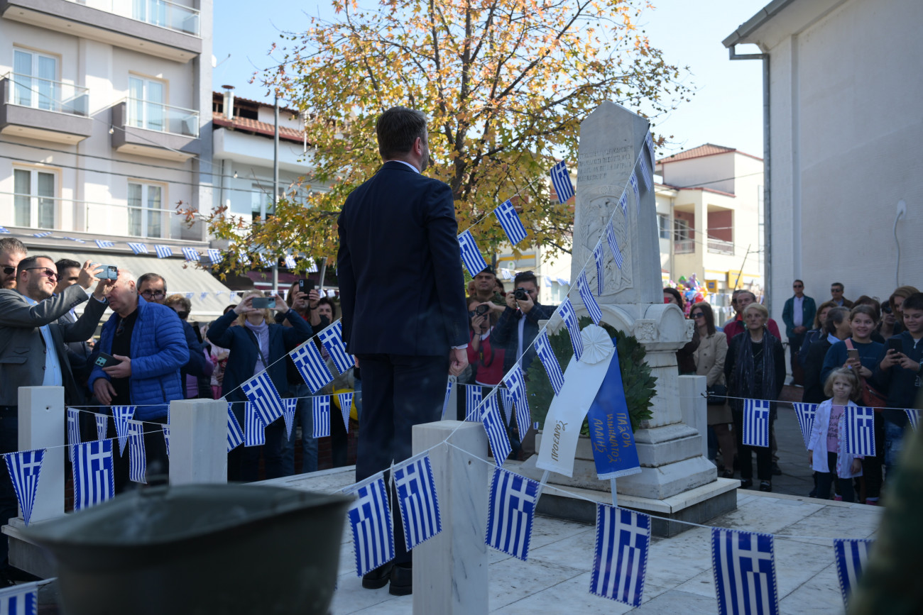 Ανδρουλάκης στην Αριδαία: Επικίνδυνη η αναθεωρητική θεωρία της Γαλάζιας Πατρίδας