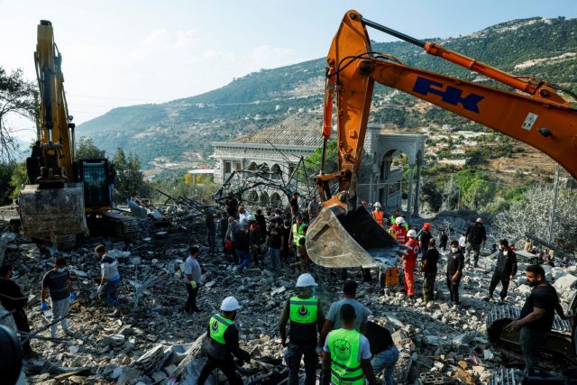 Λίβανος: Τουλάχιστον 41 νεκροί από ισραηλινούς βομβαρδισμούς, μεταξύ αυτών και παιδιά