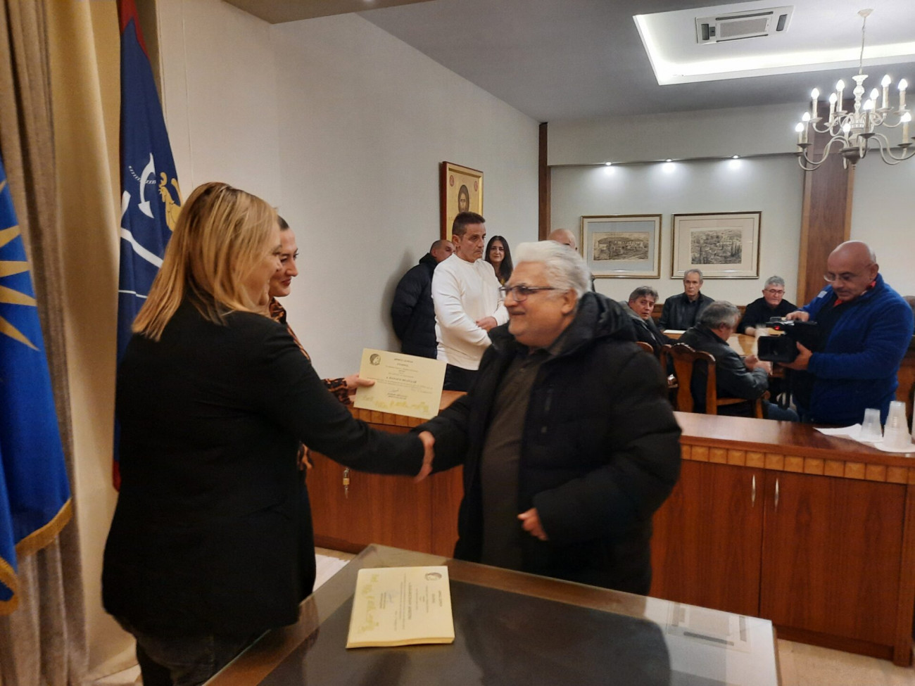 Τιμές στους υπαλλήλους καθαριότητας στον Δήμο Σερρών