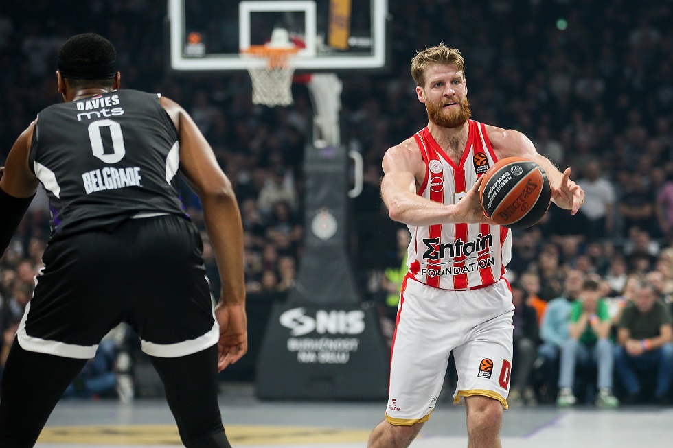 Ανατροπή στη βαθμολογία της Euroleague μετά την ήττα του Ολυμπιακού από την Παρτιζάν