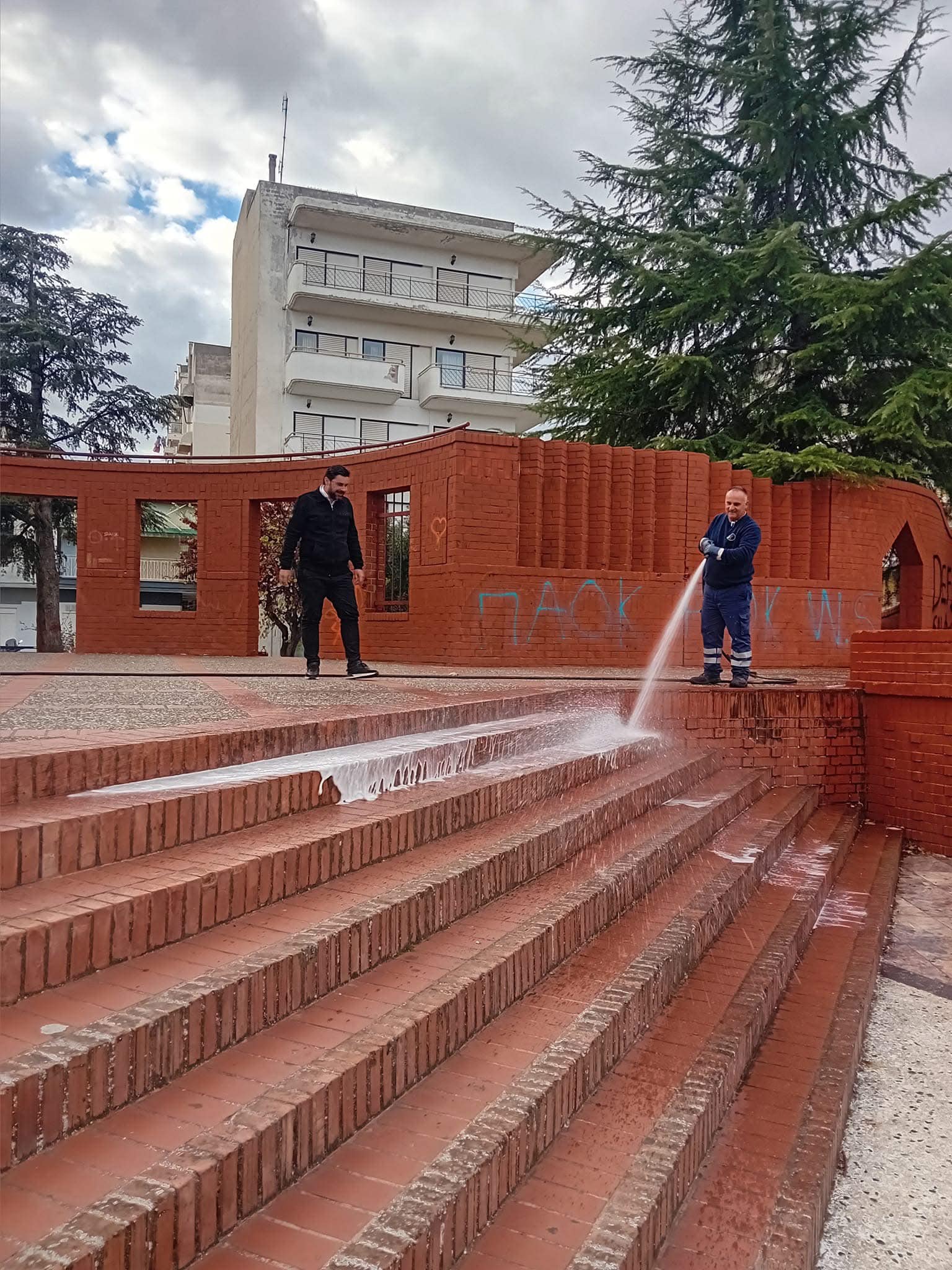 Δ. Παύλου Μελά: Ξεκίνησε πρόγραμμα πλύσης και απολύμανσης