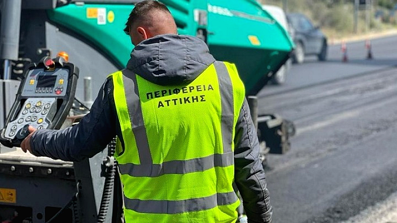 Εργασίες αποκατάστασης στον κόμβο Βασιλίσσης Σοφίας και Παπαδιαμαντοπούλου