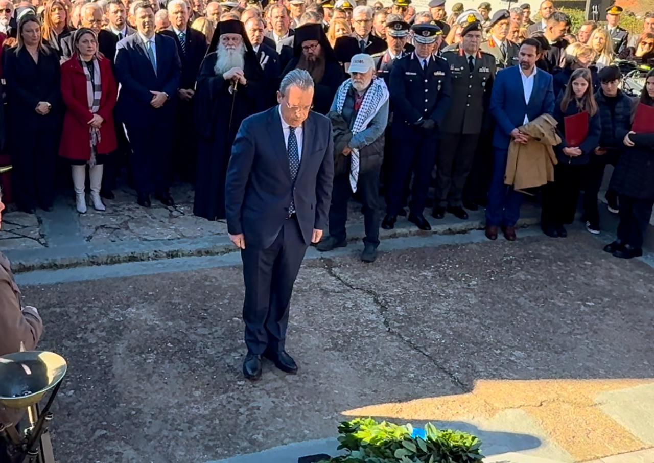 Φάμελλος από τα Καλάβρυτα: Ποτέ ξανά φασισμός, ποτέ ξανά πόλεμος