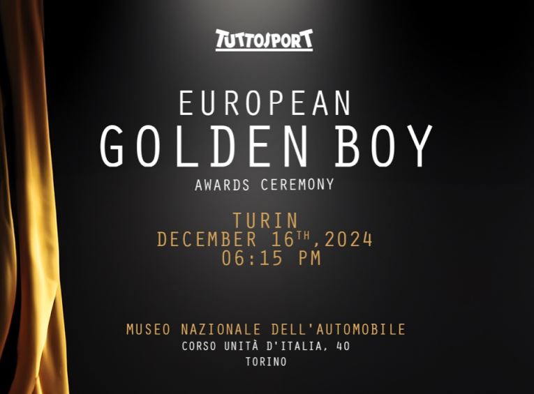 Ζωντανά: Βραβεία European Golden Boy – Τιμή στον Βαγγέλη Μαρινάκη και θρίαμβος του Ολυμπιακού