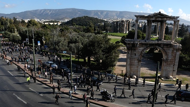 Αποκατάσταση της κυκλοφορίας στο κέντρο της Αθήνας