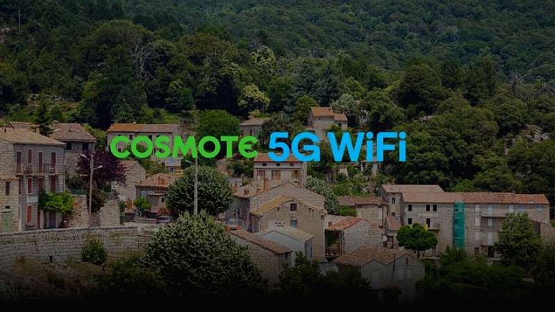 COSMOTE 5G WiFi: Επαναστατική υπηρεσία internet υψηλών ταχυτήτων σε κάθε γωνιά της Ελλάδας