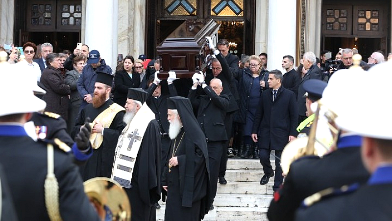 Τελετή αποχαιρετισμού για τον Αρχιεπίσκοπο Αναστάσιο στη Μητρόπολη Αθηνών