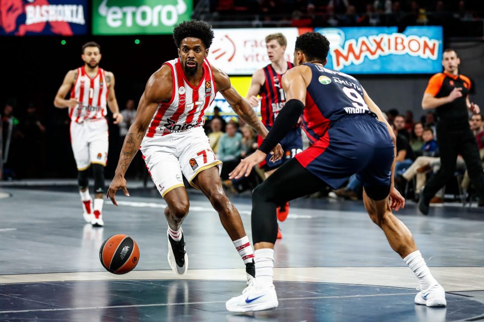 Euroleague: Ο Ολυμπιακός διατηρεί τη θέση του στην κορυφή της βαθμολογίας