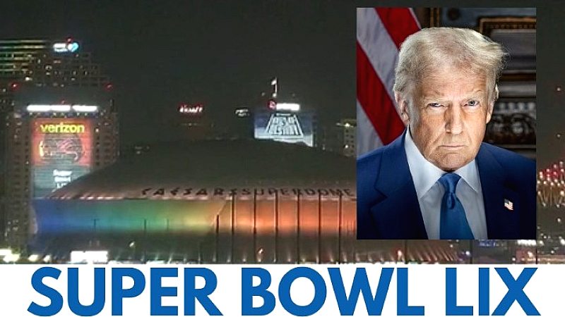 Όλα έτοιμα για το Super Bowl υπό το βλέμμα του Τραμπ