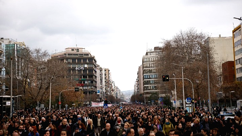 Κεντρική συγκέντρωση στο άγαλμα του Ελ. Βενιζέλου για το δυστύχημα στα Τέμπη