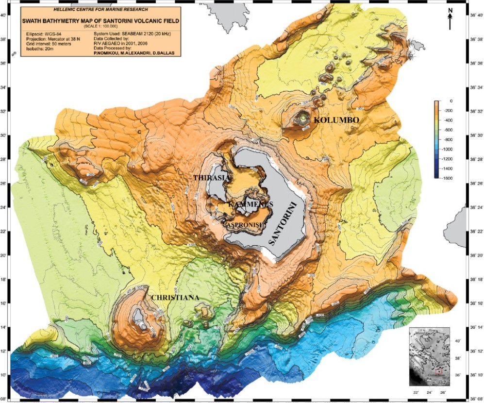 Σαντορίνη: Ανησυχίες γύρω από τη δραστηριότητα του υποθαλάσσιου ηφαιστείου Κολούμπο