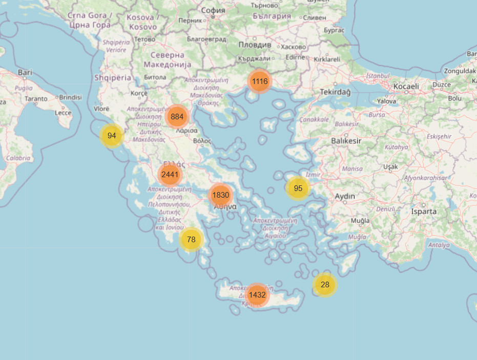 Σεισμική δραστηριότητα στις Κυκλάδες: Ψηφιακή πλατφόρμα για ασφαλή σημεία συγκέντρωσης σε Σαντορίνη και Αμοργό