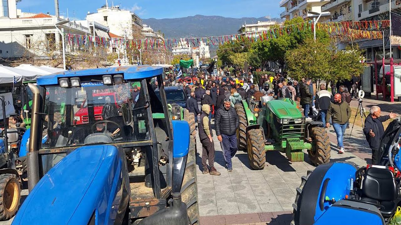 Αγρότες: Μηχανοκίνητη κινητοποίηση στην Καλαμάτα από τους παραγωγούς της Μεσσηνίας