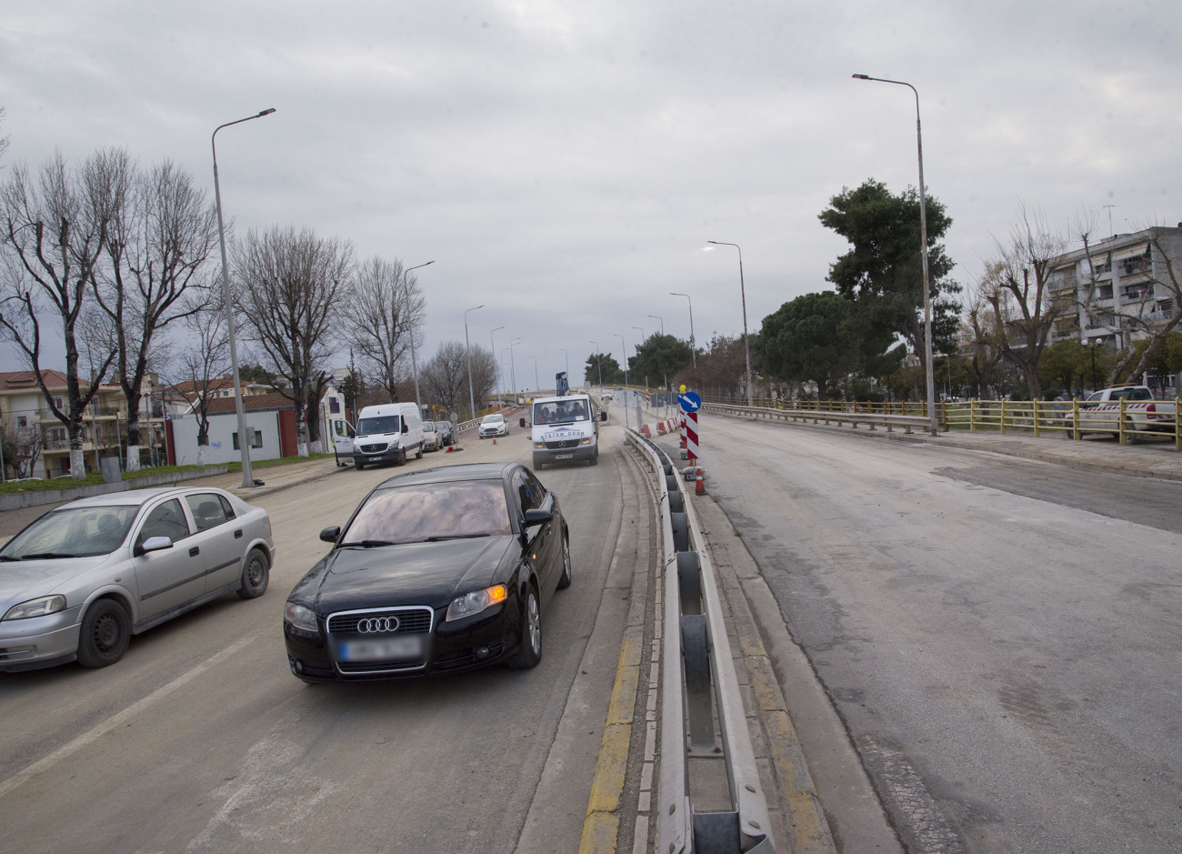 Δόθηκε σε αμφίδρομη κίνηση το ρεύμα της γέφυρας Δενδροποτάμου