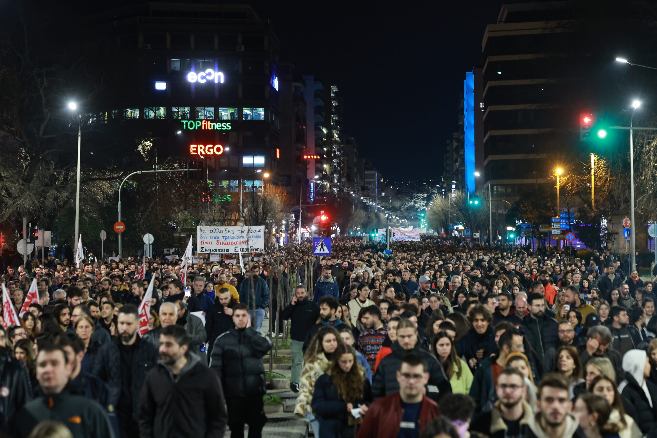 Θεσσαλονίκη: Δύο συγκεντρώσεις σήμερα για τα Τέμπη – Πώς θα λειτουργήσει το Μετρό