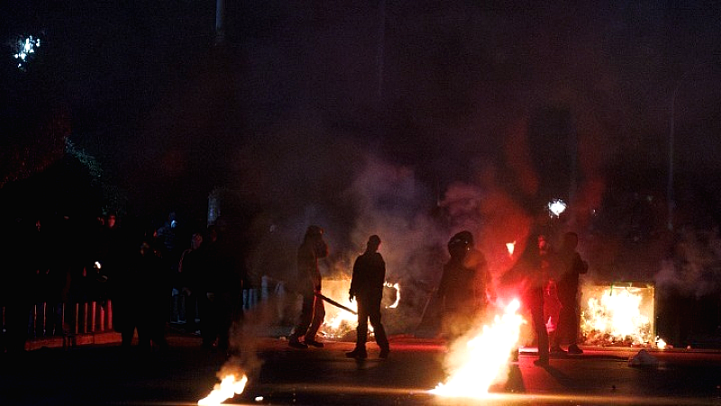 Αναταραχές στην πορεία για την τραγωδία των Τεμπών στη Θεσσαλονίκη