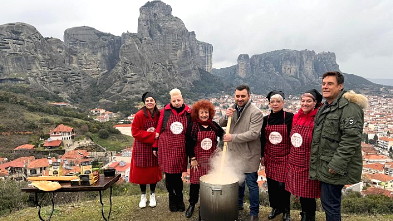 Γαστρονομικές απολαύσεις στην Καλαμπάκα με τρουφομανιταροφασολάδα την Καθαρά Δευτέρα