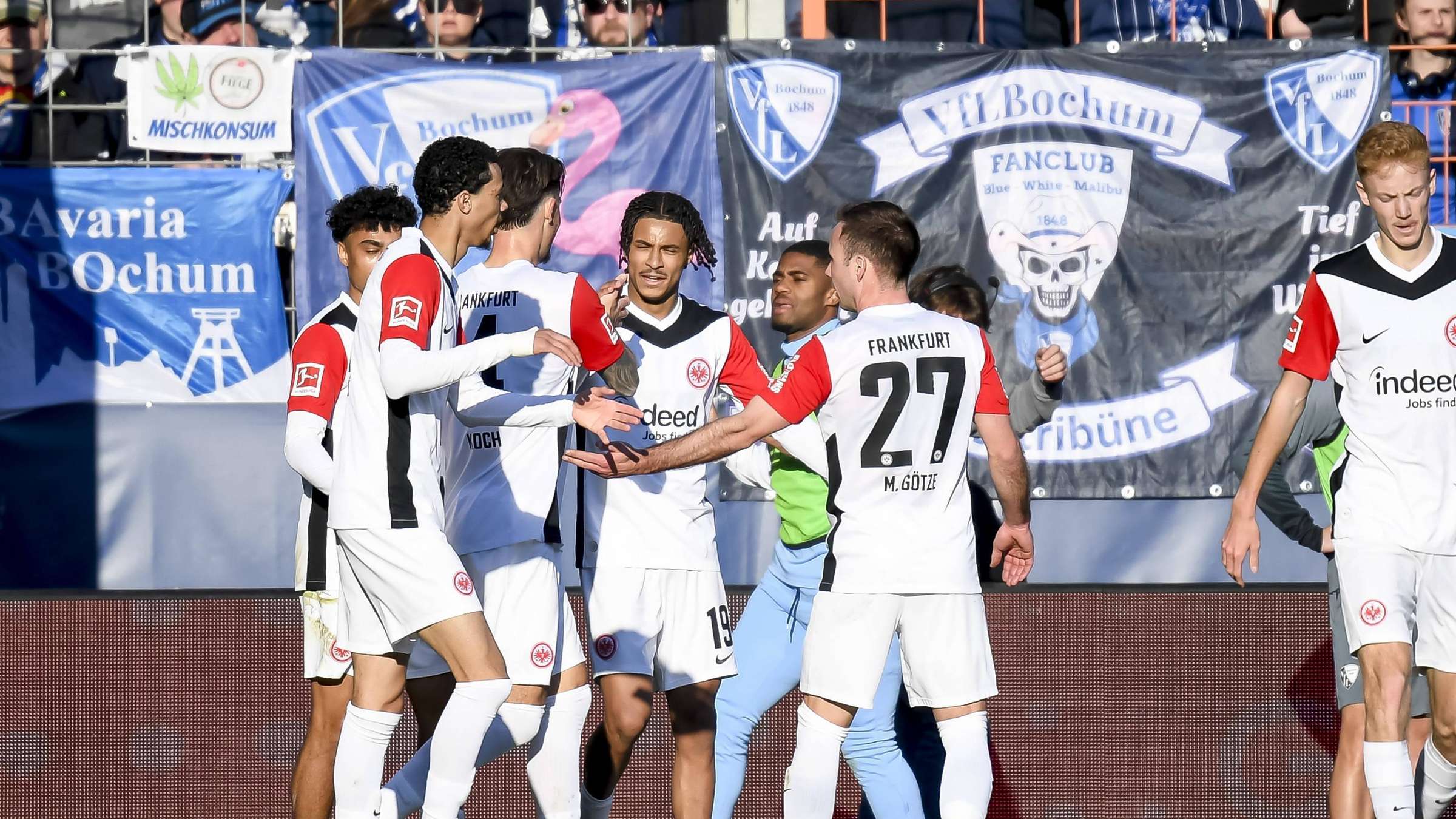 Μπόχουμ – Άιντραχτ 1-3: Σημαντική νίκη για την ομάδα της Φρανκφούρτης